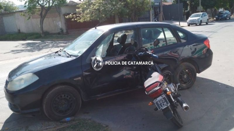 Colisión en avenida Los Terebintos