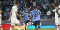 AL BERDI explotó cn el golazo de Pablo Vegetti, para Belgrano, ante Newell's.