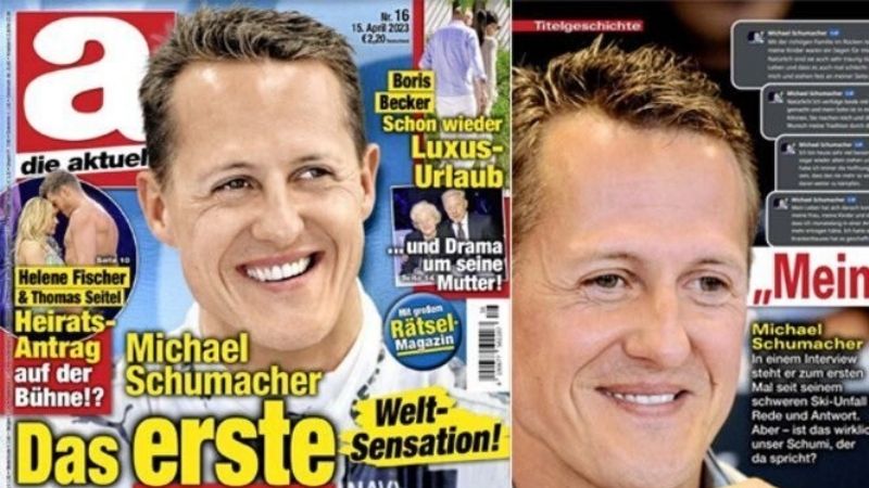 Echaron a la periodista de la entrevista artificial a Schumacher