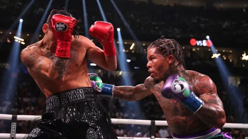 Demoledor KO de Gervonta Davis sobre Ryan García