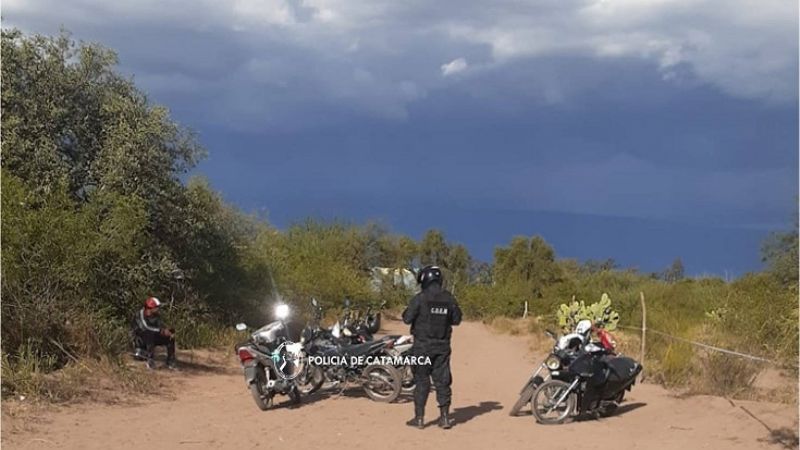 Policías impidieron carreras cuadreras clandestinas