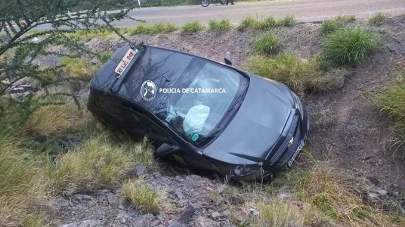 Chocó contra la montaña en la Quebrada de Moreira