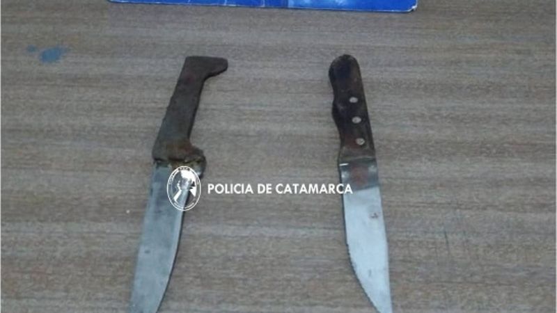 Se trenzaron en una pelea con armas blancas