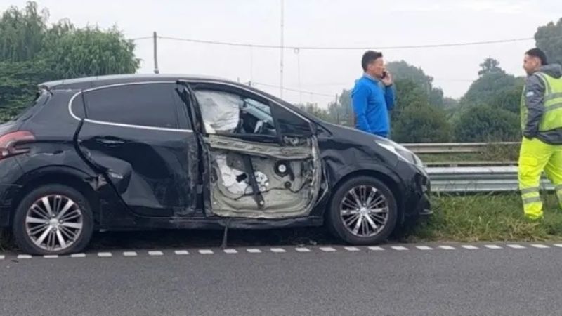 El goleador de Central, Véliz, sufrió un accidente