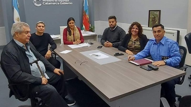 Seguridad recibió a la Unión Comercial