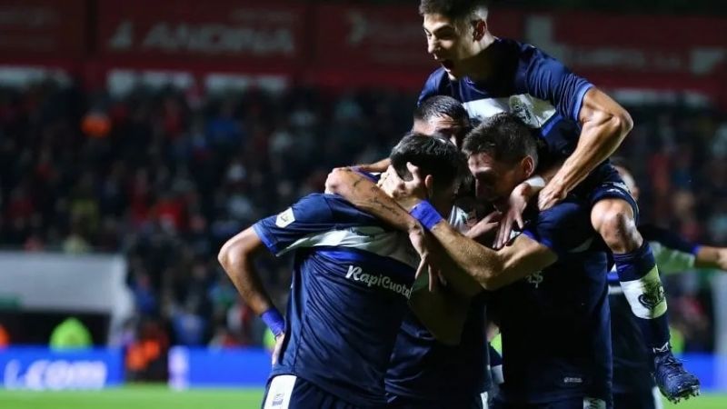 Gimnasia venció 4-2 a Argentinos en un partidazo