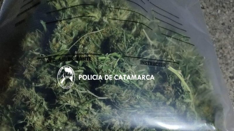 Policías secuestraron vehículos y droga en controles vehiculares en Belén
