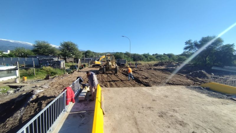 Puente Camino de la Virgen pronto será habilitado