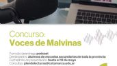 El concurso "Voces de Malvinas" extiende su convocatoria hasta el 12 de mayo