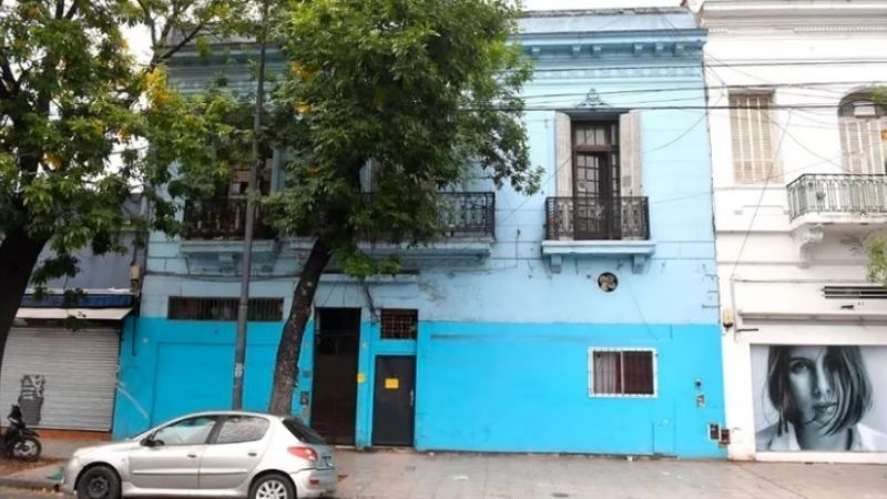 Derrumbe en una casa de Floresta