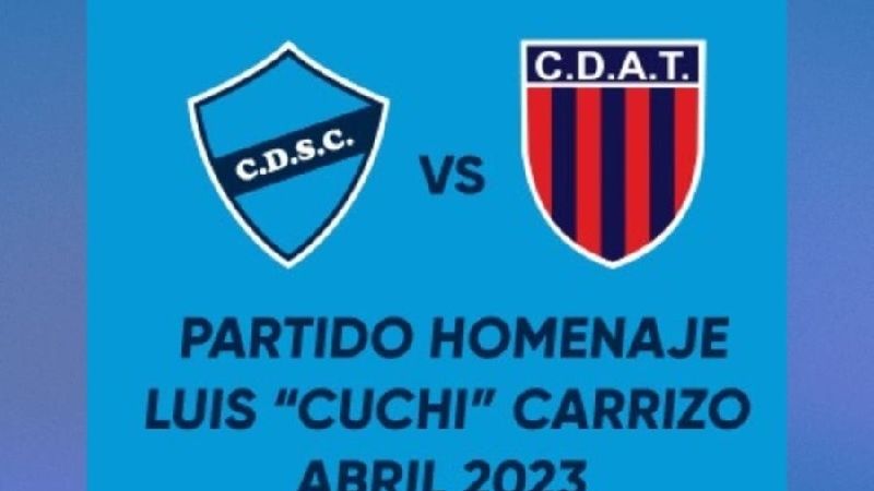 Salta y Tesorieri en homenaje al "Cuchi" Carrizo