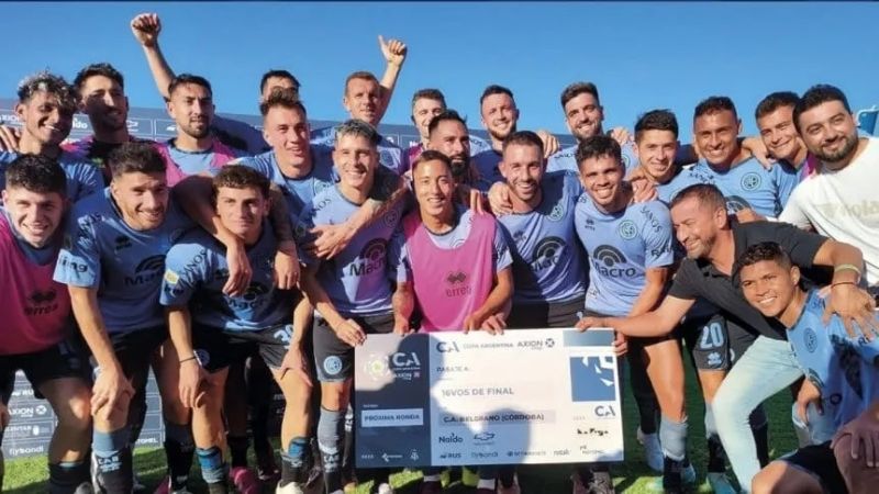 Belgrano avanzó a 16vos. de la Copa Argentina