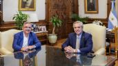 Jalil se reunió en la Rosada con Alberto Fernández