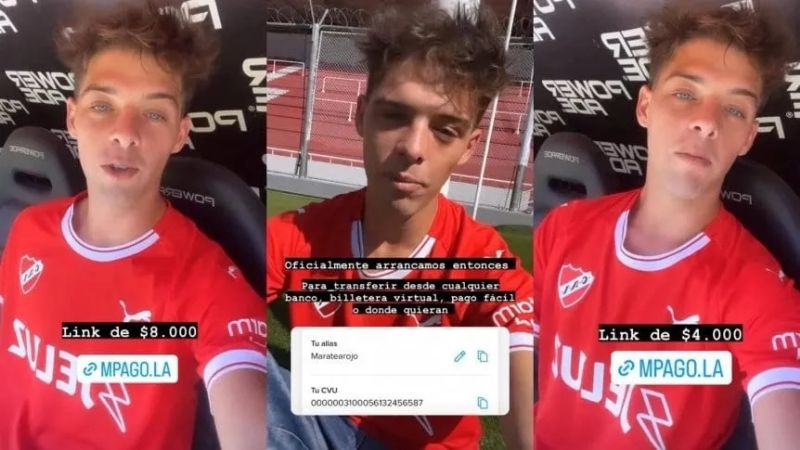 Maratea ya recaudó más de 230 millones para Independiente