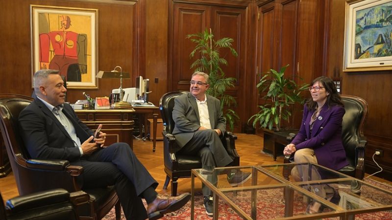 Batakis se reunió con Jalil para financiar proyectos estratégicos de obra pública