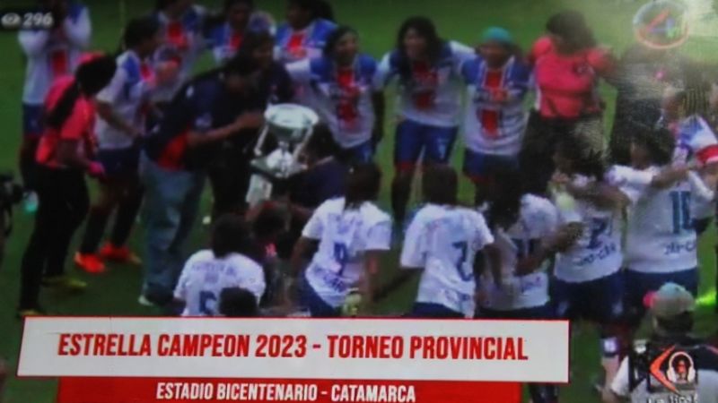Estrella del Sur (SM) campeón Provincial Femenino