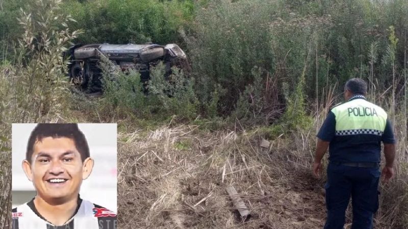 Grave accidente del “Pulga” Rodríguez, en terapia intensiva
