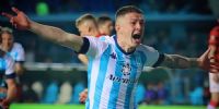 FIGURA EN RACING, el catamarqueño Aníbal Moreno cumplirá hoy sus 100 partidos en en el club.