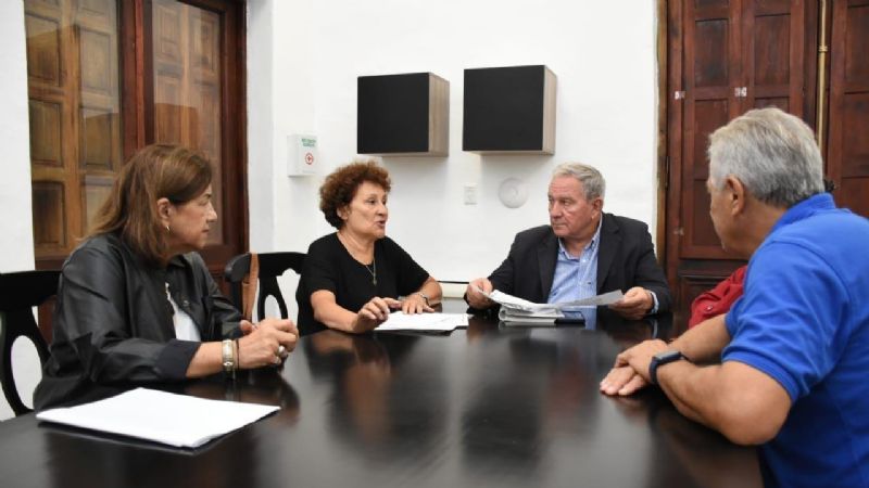 El Gobierno se reunió con la Asociación de Amigos del Museo Laureano Brizuela