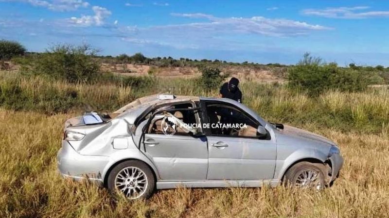 Vuelco en Capayán