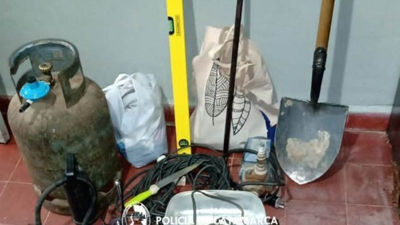 Recuperaron gran cantidad de elementos robados