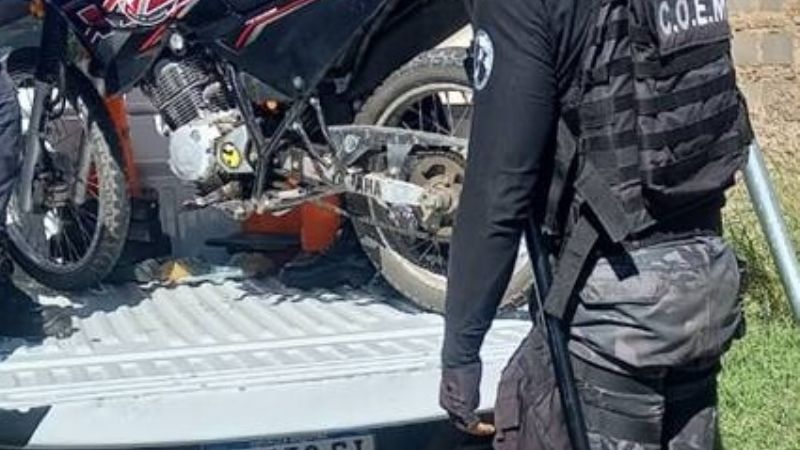 Manejaba de manera imprudente y le quitaron la moto