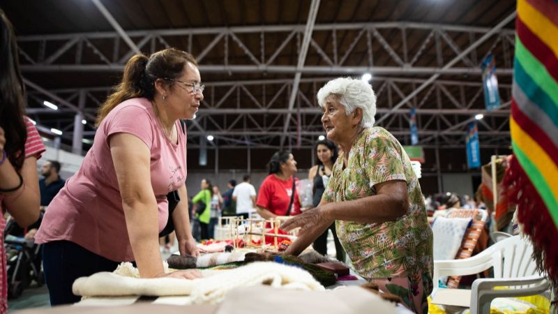 Las manos catamarqueñas, protagonistas de la Feria Artesanal