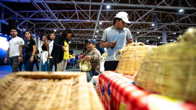 Las manos catamarqueñas, protagonistas de la Feria Artesanal