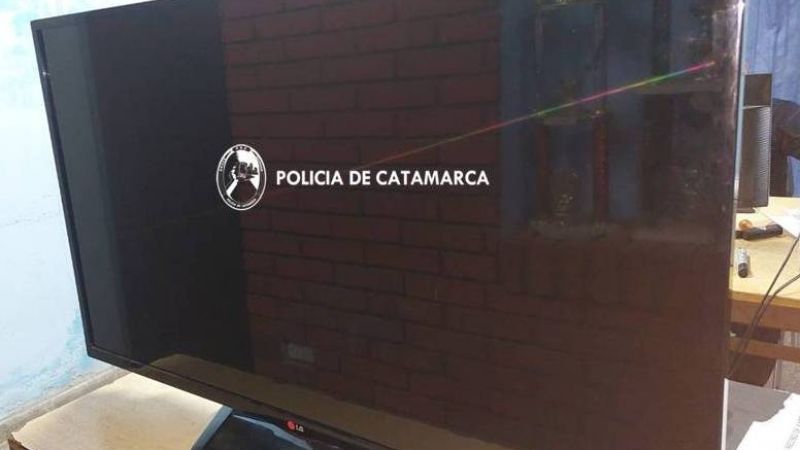 Recuperaron una freidora, un televisor y un teléfono