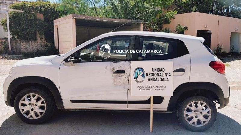 Recuperaron un automóvil en Andalgalá