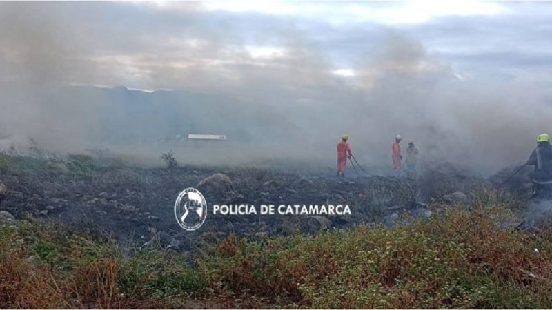 Incendio de pastizales