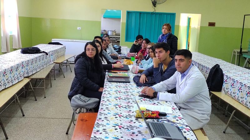 Las escuelas de Tinogasta siguen trabajando interinstitucionalmente