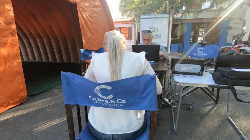 Catamarca con Vos y Municipio en tu Barrio visitaron el barrio Parque América