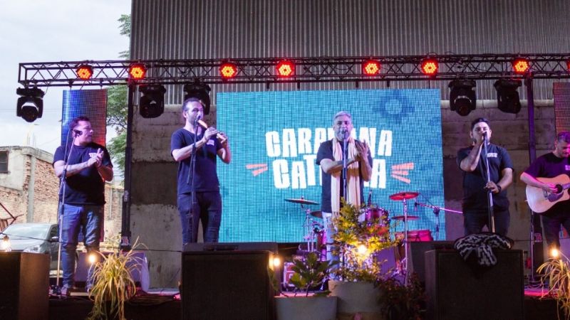 Nuevo encuentro de Caravana Catucha, un camino al Poncho lleno de folclore