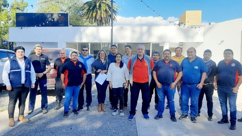 Cabur sigue al frente de los Bomberos Voluntarios