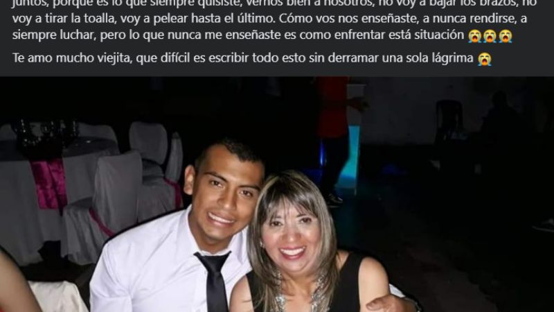 Desapareció hace cuatro meses: la angustia de una familia que busca respuestas