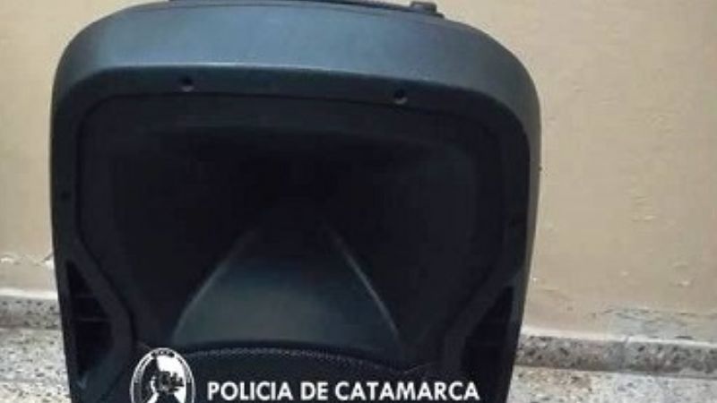 Recuperan un parlante