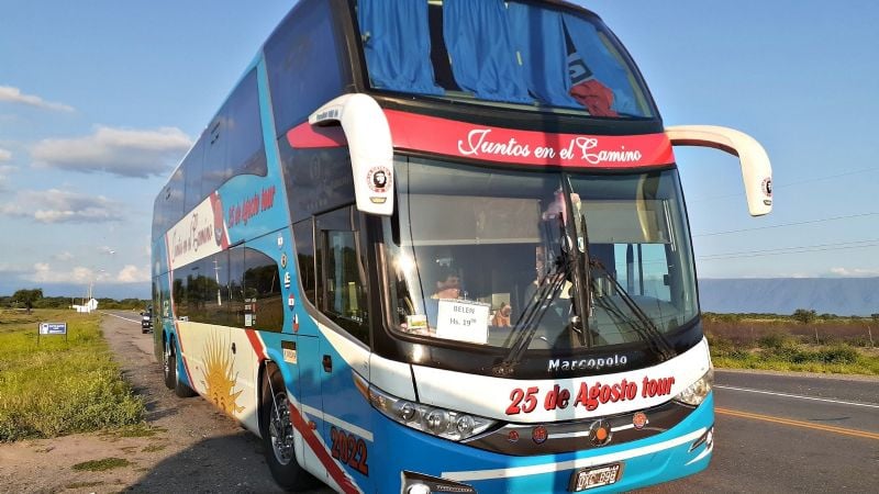 Choferes de la empresa 25 de Agosto Tours en estado de alerta