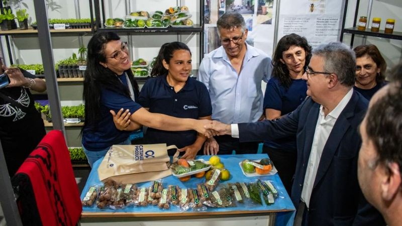 Raúl dejó oficialmente inaugurada la muestra Catamarca Productiva-Expo Tech 2023