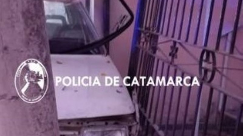 Destrozó el Duna tras chocar contra un árbol