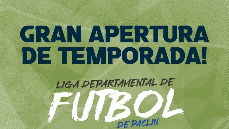 Arranca la "Copa Municipio de Paclín 2023"