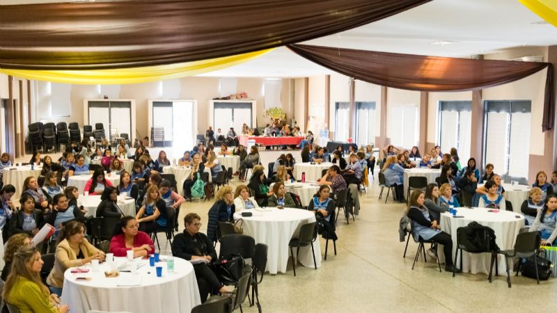 Educación desarrolló la primera Jornada de Intercambio de Experiencias en el nivel inicial