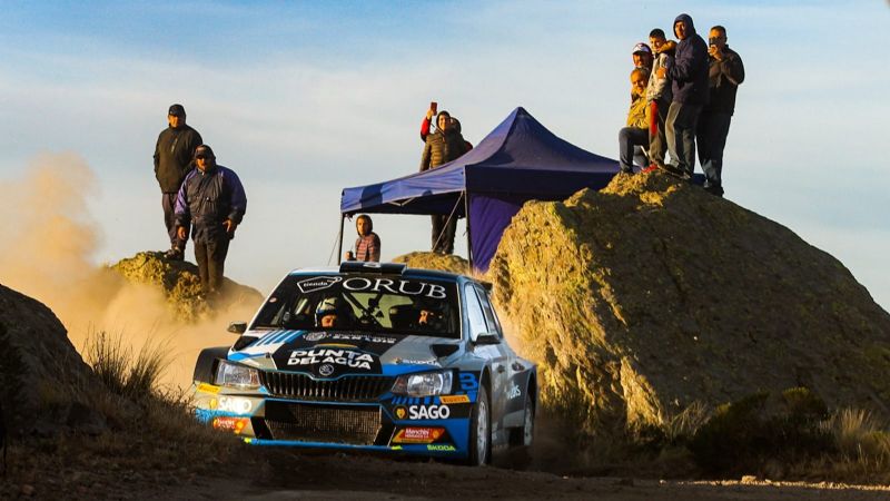 El local Baldoni domina el Rally de San Luis