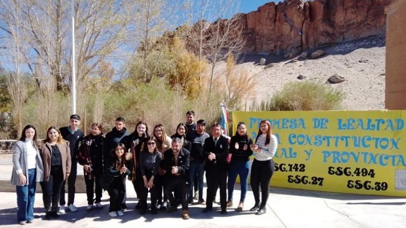 Facultad de Derecho participó de ceremonia de lealtad a la Constitución