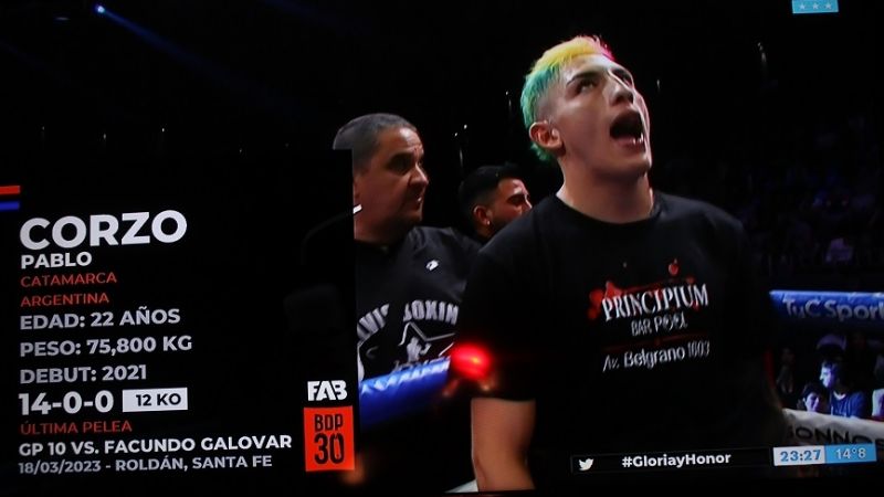 “Pacman” Corzo conquistó su quinta corona