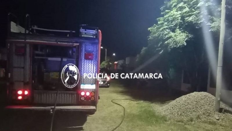 Incendio en una vivienda