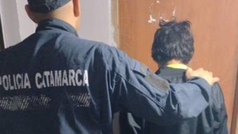 Lo aprehendieron tras sorprenderlo infraganti