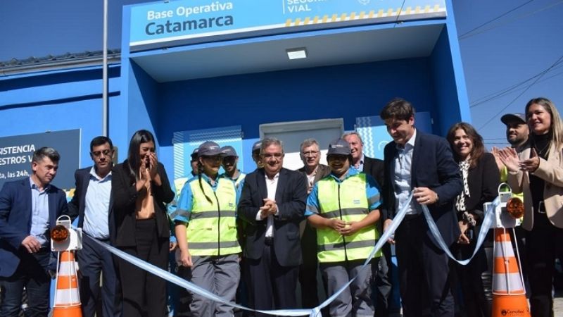 Se inauguró la primera base operativa de control y fiscalización de la ANSV