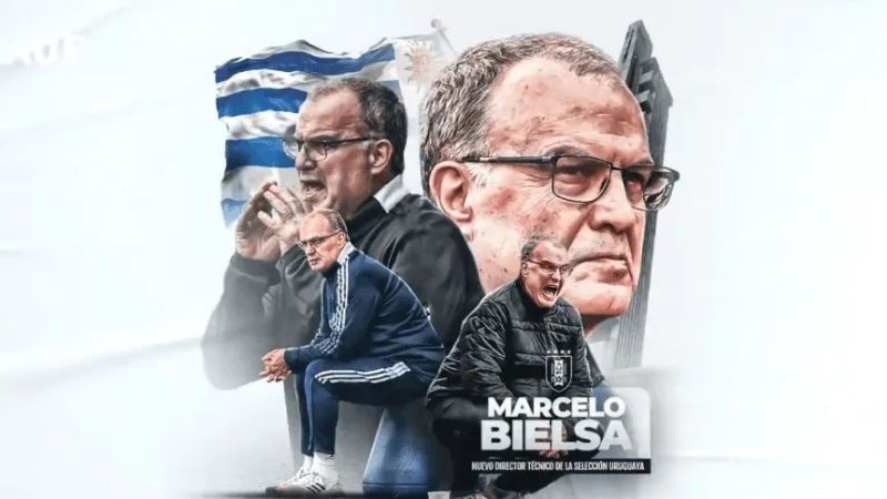 Uruguay le dio la bienvenida a Bielsa