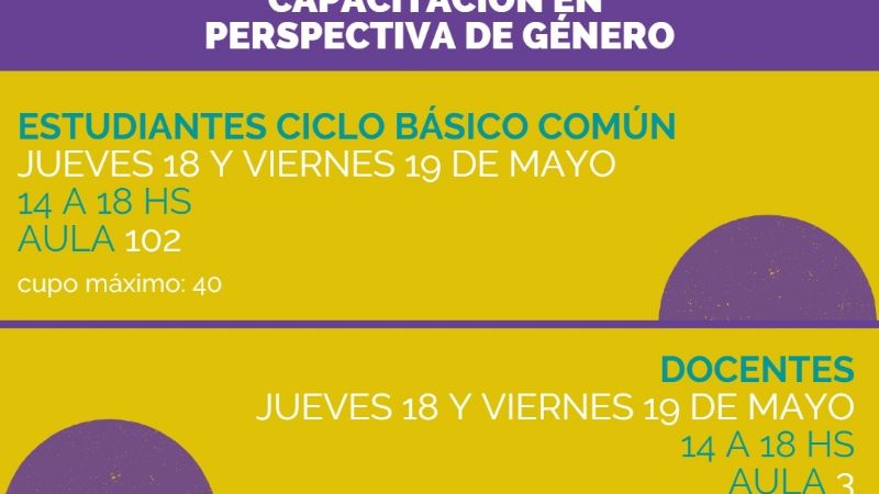 Implementación de la Ley Micaela en la Escuela de Arqueología